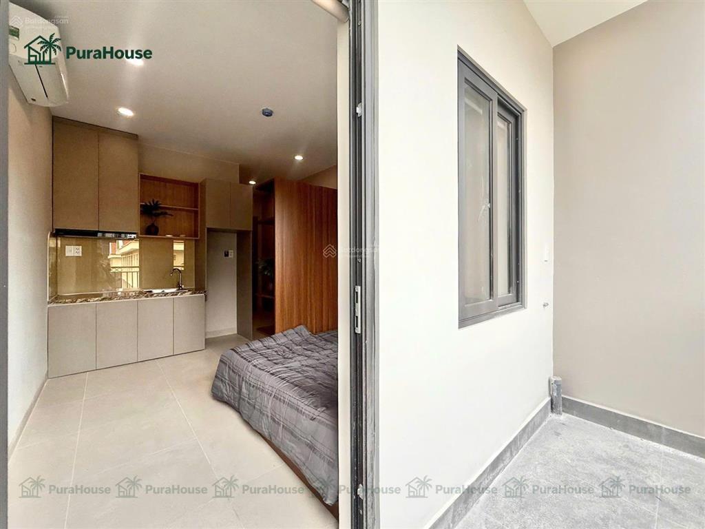 Studio ban công đón gió thoáng  full nội thất  máy giặt riêng  đảo kim cương  quận 2