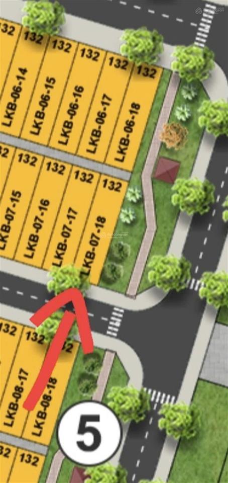 Lô 132m2, khu dvhh vsip quảng ngãi, có công viên kề bên mát mẻ, 14tr/m2, sẽ được chiết khấu 5%