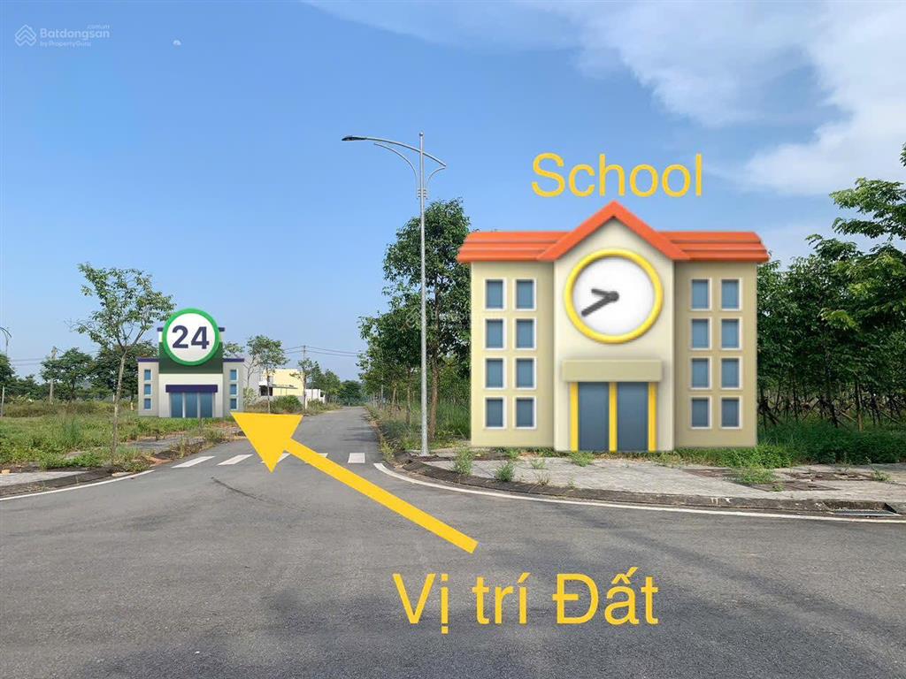 Bán lô đất view quỹ đất trường học khu hỗn hợp vsip quảng ngãi | trục thông công viên trung tâm