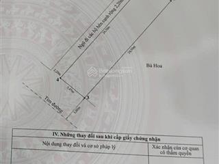 Chuyển nhượng 137m2 đất mặt đường vĩnh tiến 1  p. an biên (vĩnh niệm)  mặt tiền 5.5m