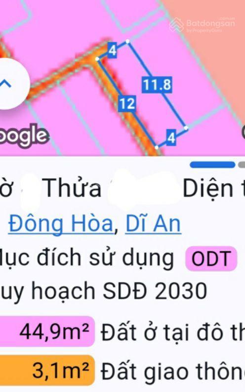 Chỉ với 1.79 tỷ sở hữu liền căn góc sổ riêng tại đông hòa dĩ an giáp thủ đức 48 m2 có gác 2 pn