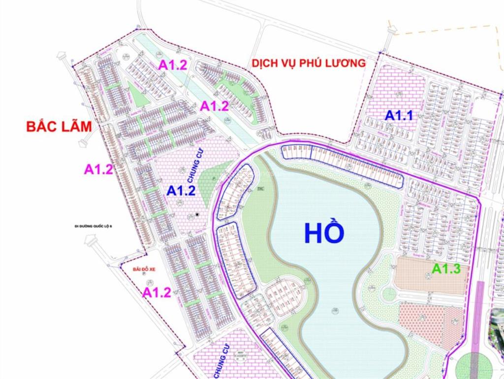 Bán lô đất liền kề a1.2 sát bắc lãm giá 10 tỷ