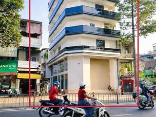 Hot góc 2mt đường 3/2, quận 10 10x20m nở hậu 15m 1 hầm 8 tầng cho thuê 360tr/tháng giá 159 tỷ .