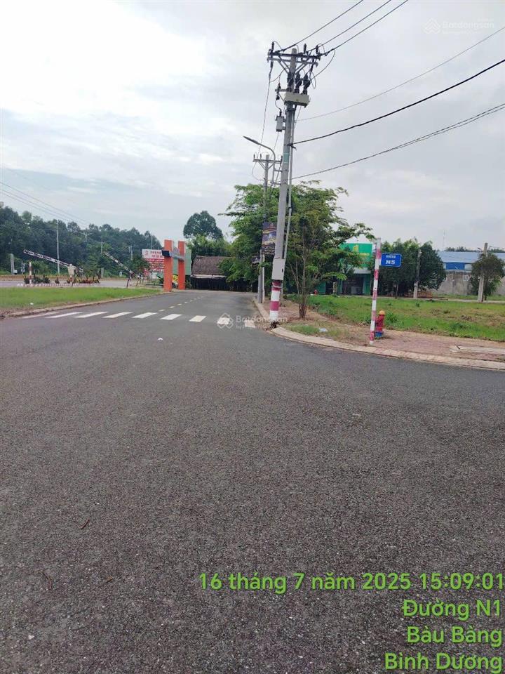 Đất nền trung tâm bàu bàng kdc đức phát 3, 100m2, full thổ cư