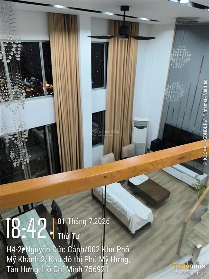 Cho thuê duplex mỹ khánh 2 chỉ 40 triệu/tháng, 198m², 3pn, full nội thất