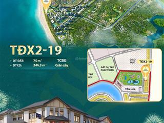 Hot, cần bán nhanh tdx2  1x đối diện công viên, gần biển  gần chung cư  0935 448 ***