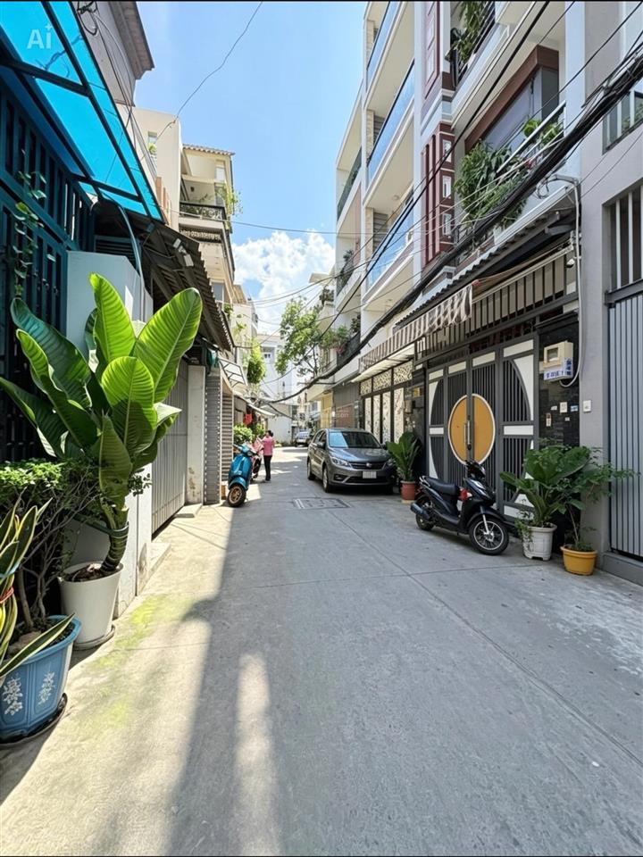 Bán nhà hẻm xe hơi thông vườn lài, tân phú  50m2, 2tầng, chỉ 5.7tỷ  khu víp tân phú