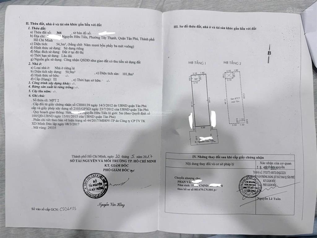 Bán nhà hxh  2 tầng  56m2  nguyễn hữu tiến. p tây thạnh  tân phú  chỉ nhỉnh 5 tỷ