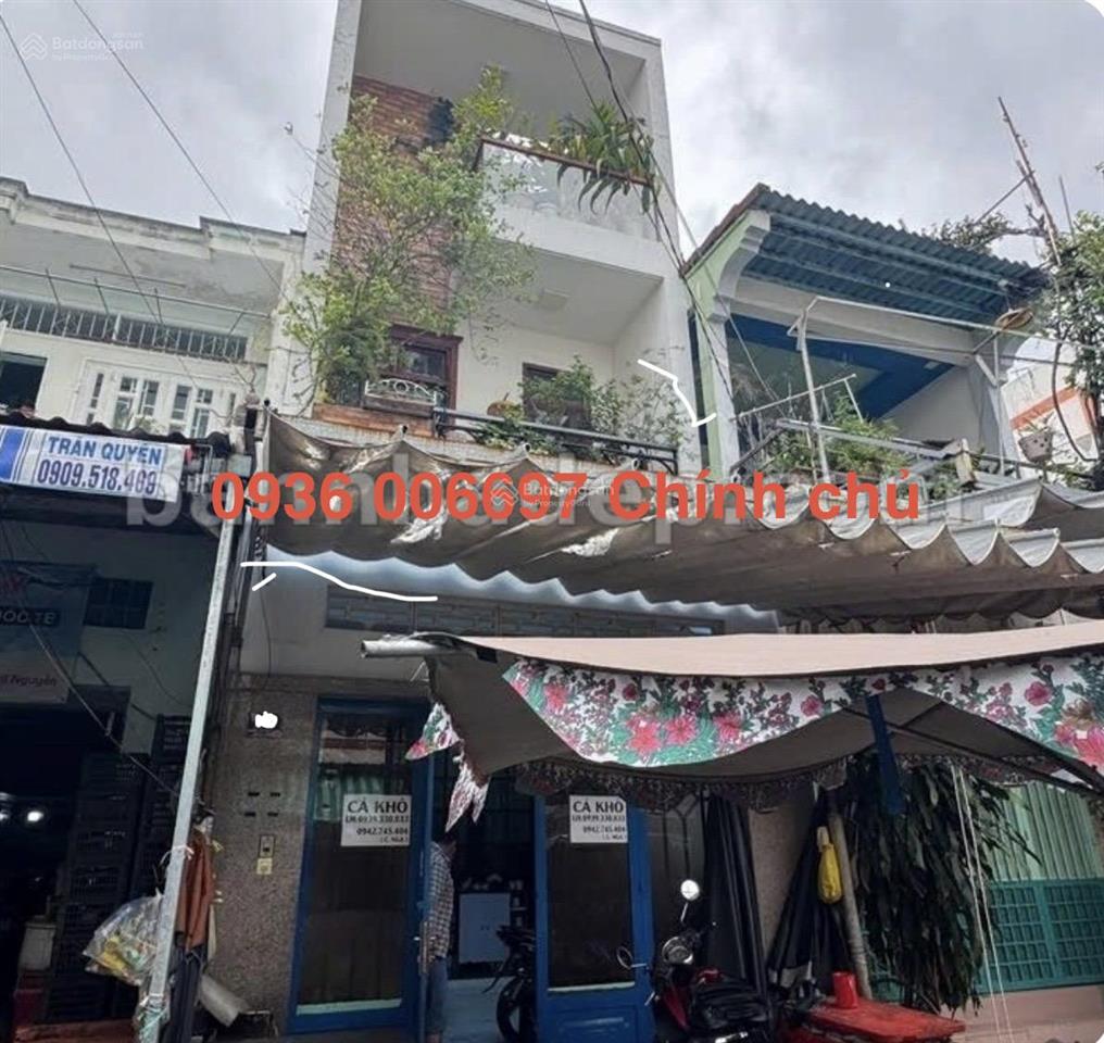Bán nhà mặt tiền kinh doanh ngay chợ tân hương, tân phú, gần 80m (4.1 x 18) 4 tầng  chỉ nhỉnh 8 tỷ