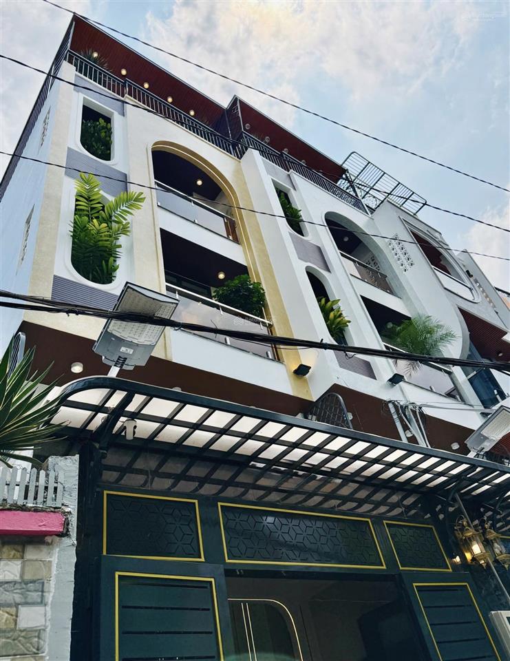 Siêu phẩm nhà phố  xây mới  hxh  sát mặt tiền  quang trung  p8  gv  68m2  5 tầng  9.99 tỷ