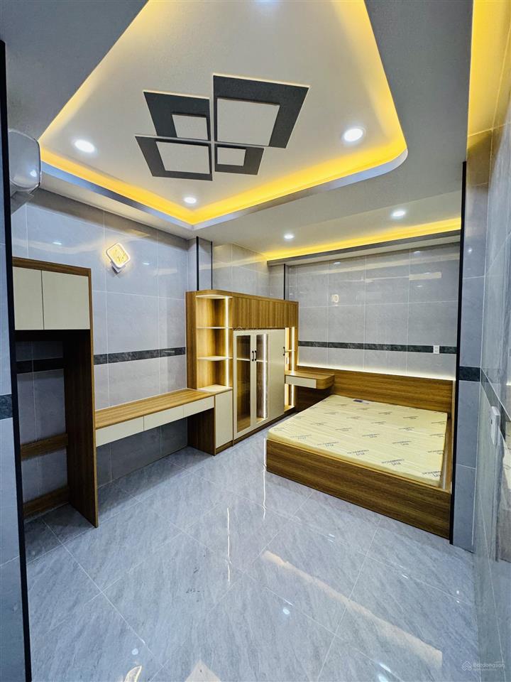 Căn hộ dịch vụ  14 phòng full nội thất  xây mới 100%  quang trung  p10  5.2m x 18.5m  104.8m2