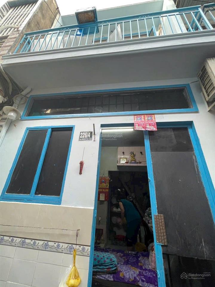 Bán nhà riêng 12m2 đường ba đình f10