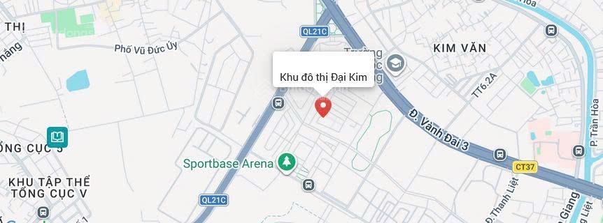 Bán biệt thự liền kề 6.1 lô 18 khu đô thị đại kim, 50 tỷ, 72 m2