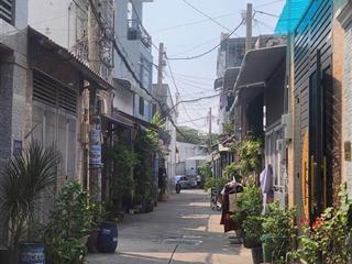 Nhỉnh 2 tỷ, sổ hồng riêng,dt27m đường nguyễn thị búp p trung mỹ tây quận 12 gần hiệp thành cty