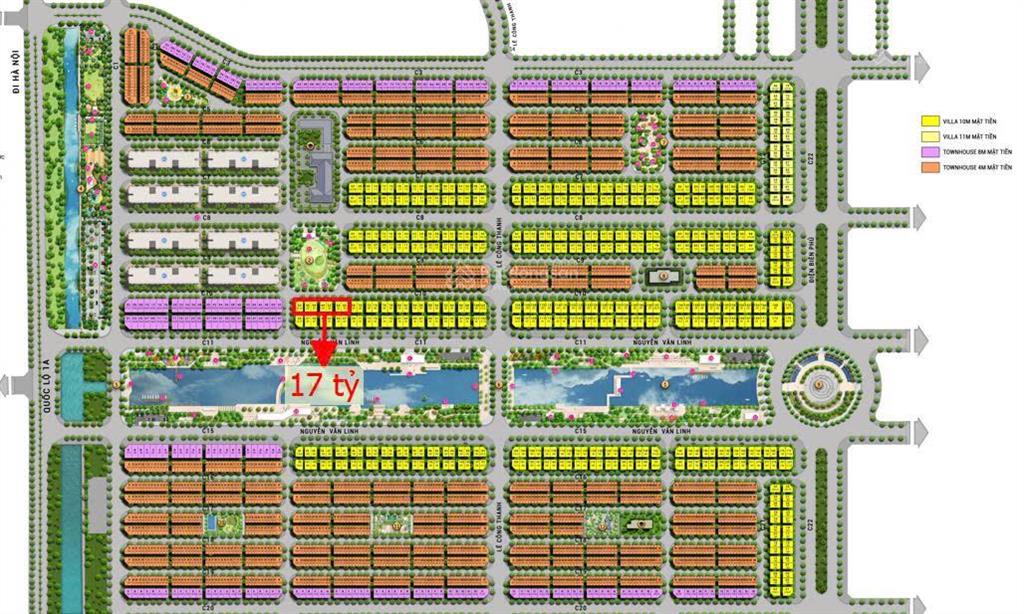 Chuyển nhượng biệt thự view trực diện công viên 5000m2 và 8 toà chung cư giá 14 tỷ.  0765 828 ***