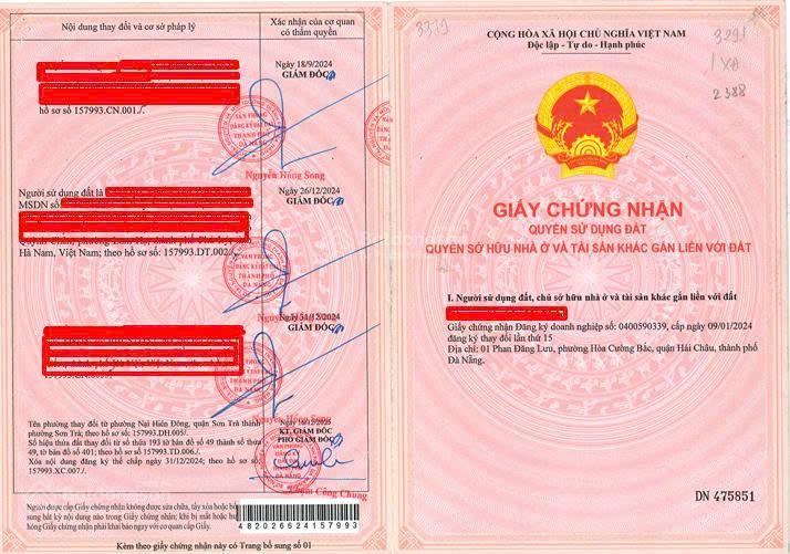 Chính chủ cần tiền bán gấp shop house view sông hàn full nội thất giá 20 tỷ đã có sổ.  0765 828 ***