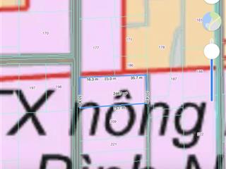 Bán đất 2451.3 m2 tại ấp hoà thạnh, giá ưu đãi 2,5 tỷ