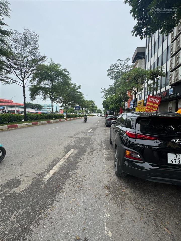 Cắt lỗ 20 tỷ, tòa văn phòng mặt phố lê đức thọ, 85m, 8 tầng, xây mới hiện đại, vỉa hè siêu rộng.