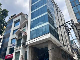 Cắt lỗ 20 tỷ, tòa văn phòng mặt phố lê đức thọ, 85m, 8 tầng, xây mới hiện đại, vỉa hè siêu rộng.