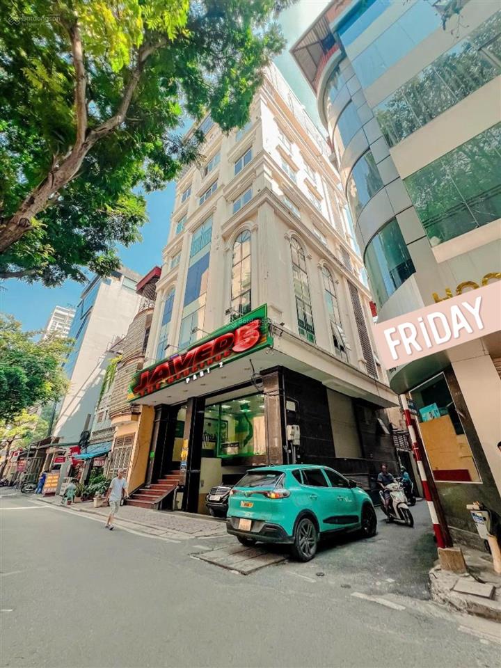 Cực rẻ! sở hữu trụ sở tập đoàn lớn, mặt phố nghĩa đô, cầu giấy. toà nhà 9 tầng, lô góc, chỉ 56 tỷ