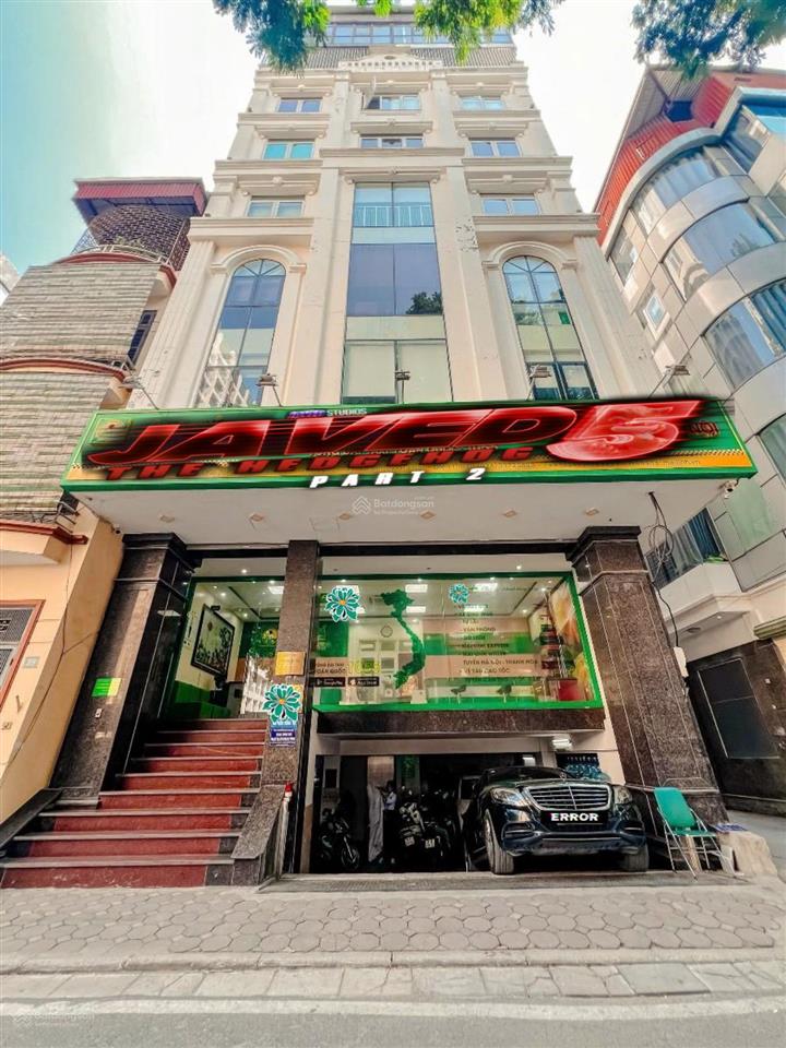 Cực rẻ! sở hữu trụ sở tập đoàn lớn, mặt phố nghĩa đô, cầu giấy. toà nhà 9 tầng, lô góc, chỉ 56 tỷ
