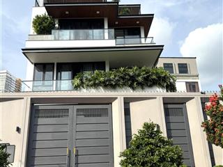 Biệt thự full nội thất 270m2 mới giá 64tỷ thang máy rẻ nhất khu compound vip trương văn bang quận 2