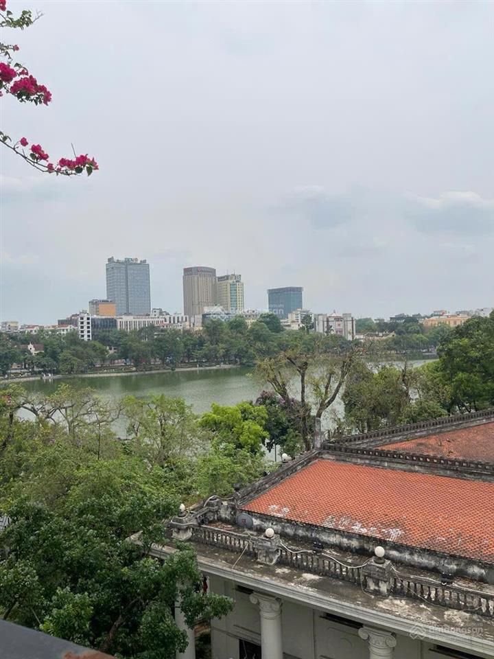 Bảo khánh  hoàn kiếm siêu phẩm mặt tiền 16m riêng 7 tầng thang máy. view hồ hoàn kiếm