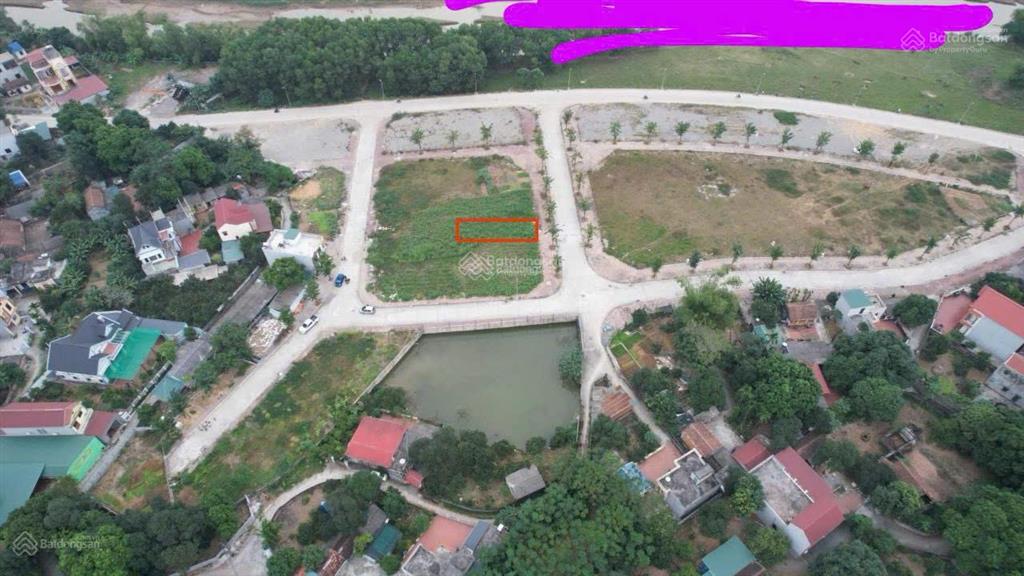 Bán lô đất đấu giá xuân mai 107.5m2 full thổ cư đường 7m view sông