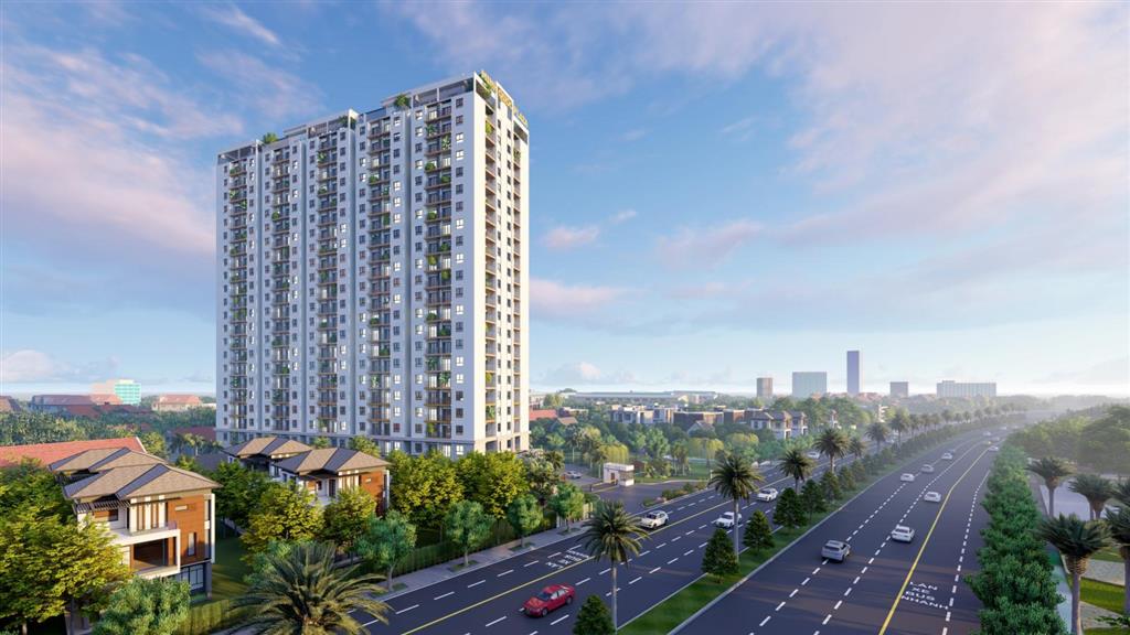 Bán căn hộ chung cư minh quốc plaza phường bình dương 64m2, 2pn, 2wc, 2 ban công  sẵn sổ