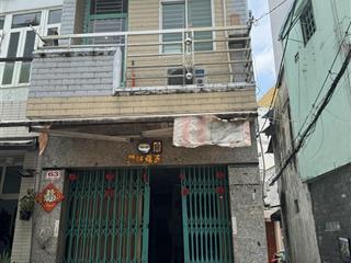 Bán nhà mặt tiền hẽ xe tải. khu sầm uất