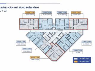 Căn 2 ngủ cho bác nào không cần nhìn giá