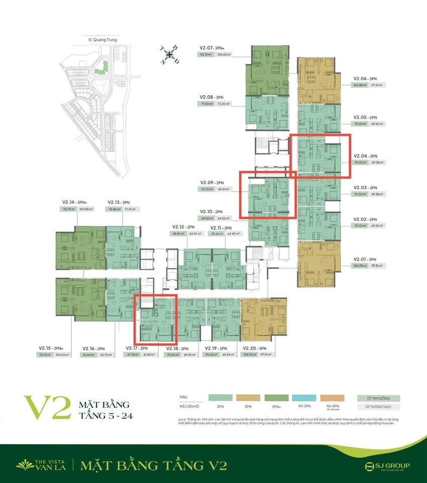 Bán cc tại the vista văn la, 5,522 tỷ, 65,51m2, 2pn, 2wc, chính chủ giá cực chất