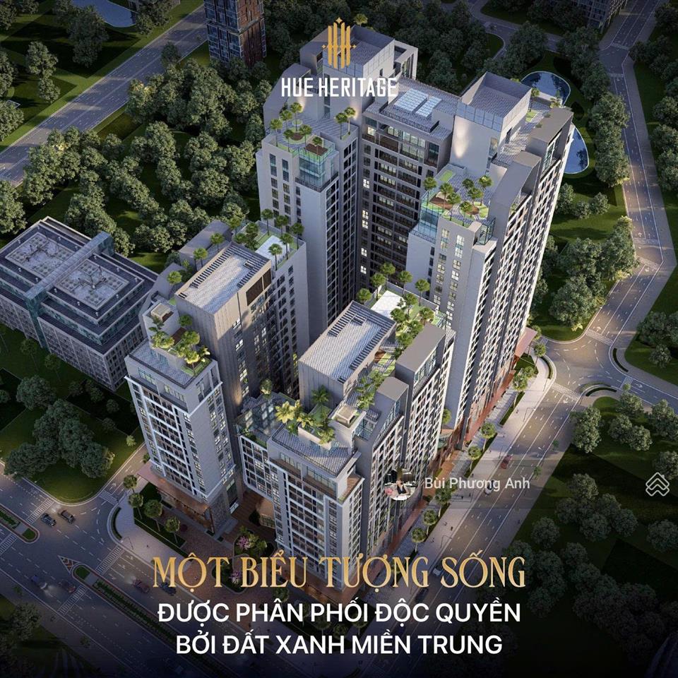 Thổ địa căn hộ huế  nắm giỏ hàng mới nhất 04/2026, căn hộ hue heritage ngay trung tâm, sát vincom