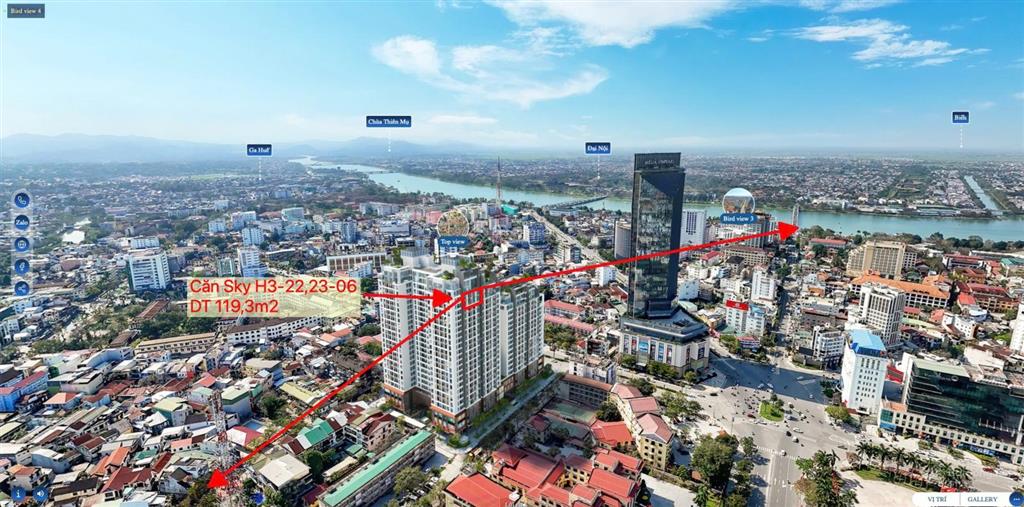 Siêu vip, độc quyền căn hộ sky villa ngay trung tâm tp huế  hue heritage giá yêu  đối diện vincom