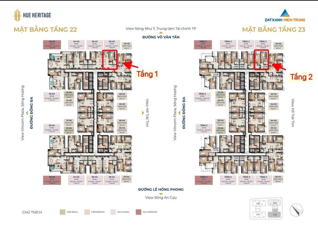 Siêu vip, độc quyền căn hộ sky villa ngay trung tâm tp huế  hue heritage giá yêu  đối diện vincom