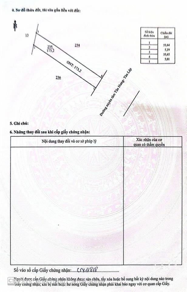 Cần bán lô đất với mặt tiền đường lớn 32m , đón sóng lên nhựa giá 320tr
