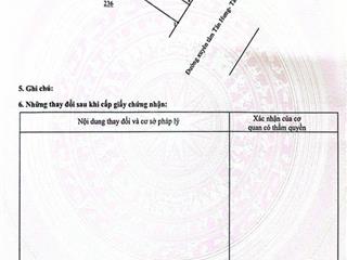 Cần bán lô đất với mặt tiền đường lớn 32m , đón sóng lên nhựa giá 320tr