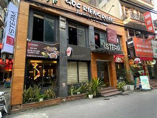 Cho thuê mặt bằng phố trung hoà  kinh doanh mọi mô hình, dt 140m2 x 4 tầng thông sàn, mặt tiền 6m