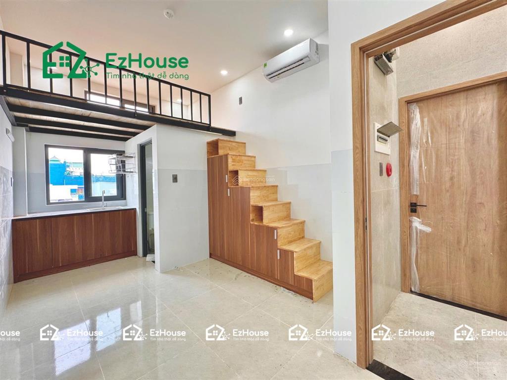 Khai trương duplex cửa sổ trời bancol, sẵn nội thất, thang máy, bốn xã