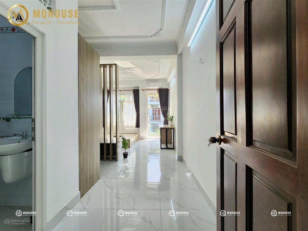 Căn hộ ban công cao cấp full nội thấtmáy giặt riêngngay hoà bìnhdh văn hiến hồng bàng