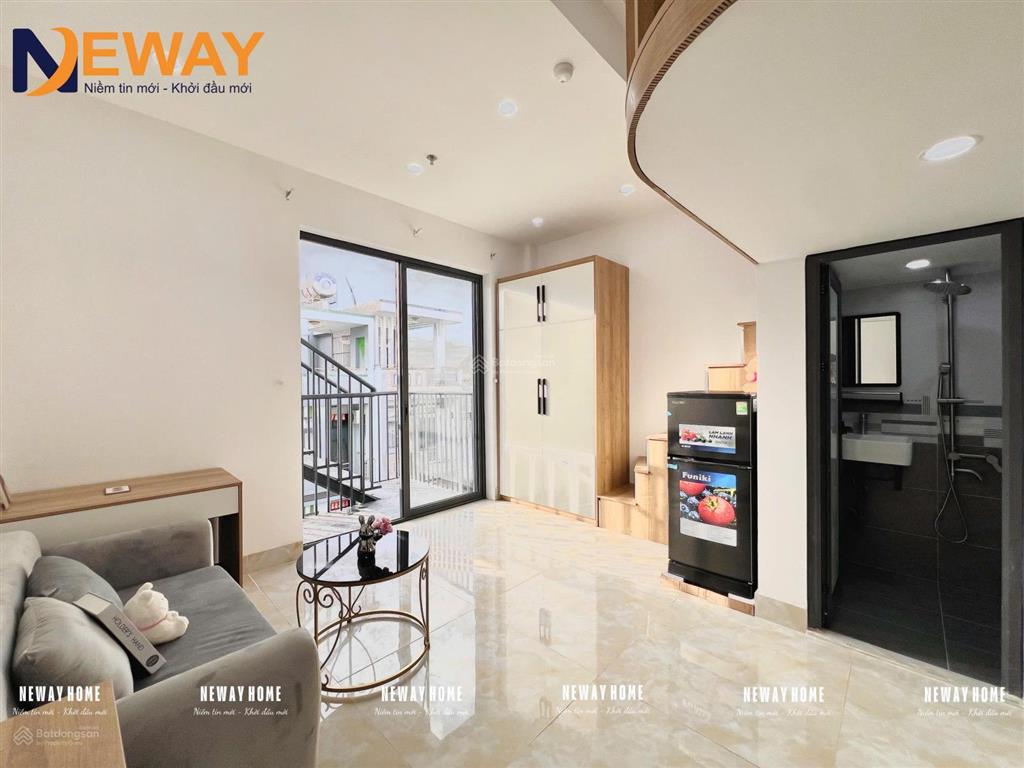 Căn hộ duplex full nt bancol, mgr, thang máy, vị trí gần đh văn hiến, ngã tư bốn xã