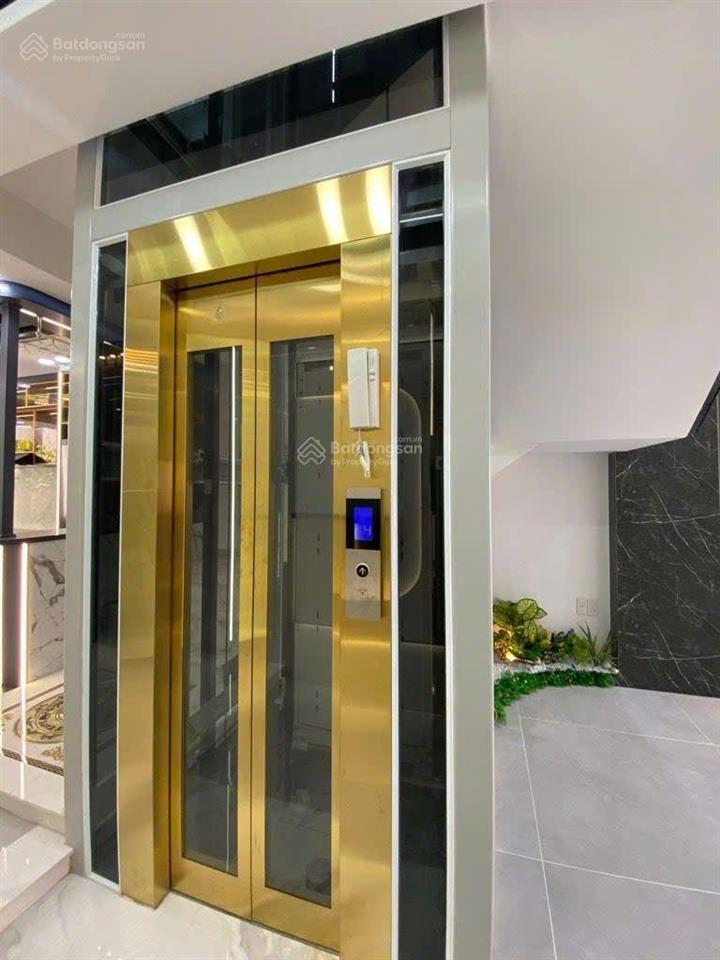 Nhà 5 tầng tặng full nội thất đường trần thị cờ, phường thới an, q12, dt 75m2 (4mx19m) có thang máy