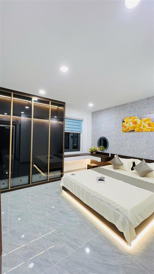 Gấp bán hạ hơn 600tr, nhà phố lửng 3 lầu xây mới. khu phân lô đường 12m thới an 16. chỉ nhỉnh 6 tỷ