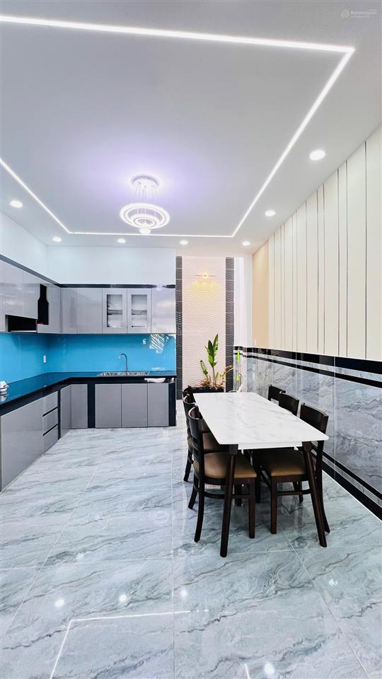 Tầm tiền nhỉnh 6 tỷ tìm đâu căn nhà phố 4*20m, 3 tầng hẻm 6m thông đường trần thị cờ, quận 12!!!