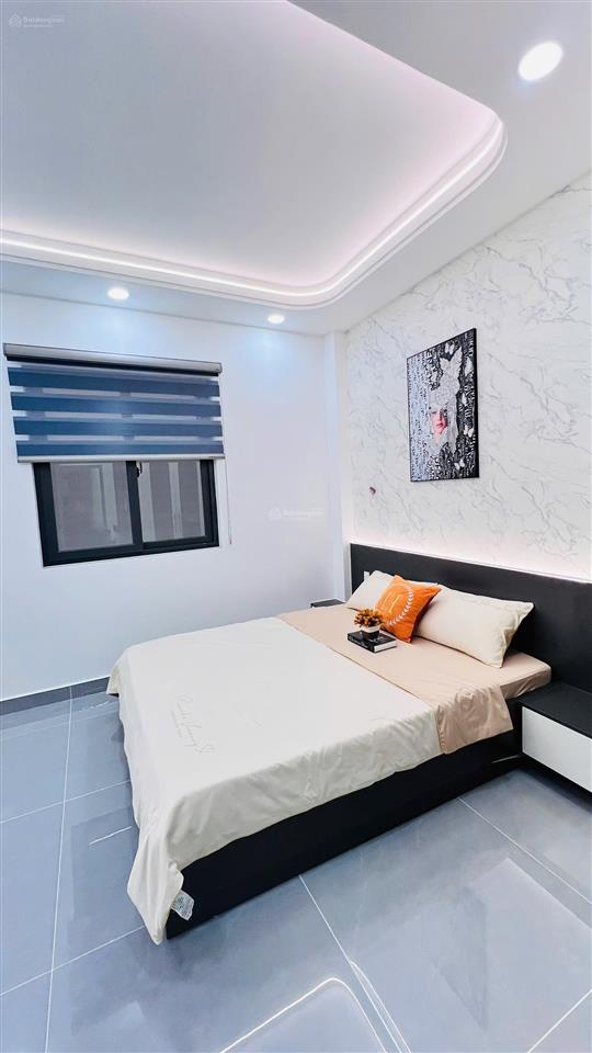 Nhà phố lửng 3 lầu  60m2  thiết kế sang trọng hiện đại full nội thất  hẻm 7m khu phân lô tx24