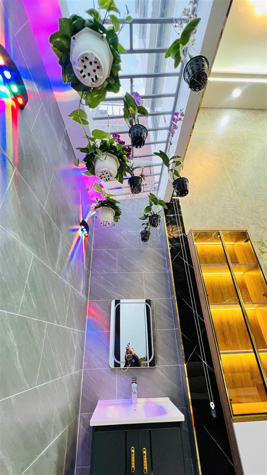 Nhà phố lửng 3 lầu  60m2  thiết kế sang trọng hiện đại full nội thất  hẻm 7m khu phân lô tx24