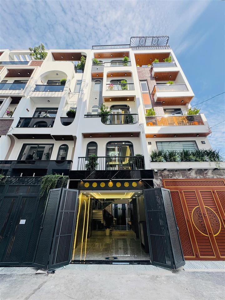 Nhỉnh 6 tỷ  sở hữu ngay căn nhà 5 tầng xây mới 100%  1/ hẻm 6m khu phân lô đồng bộ thạnh xuân 25