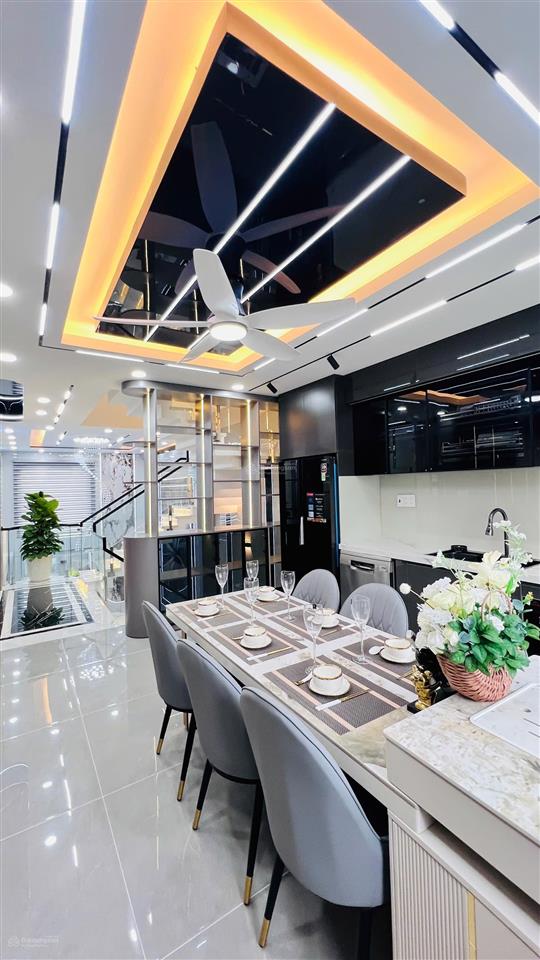 Nhà phố (4.2mx17m) 5 tầng xây mới 2025 khu vip hà huy giáp ngay cđ điện lực. khu phân lô hẻm 12m