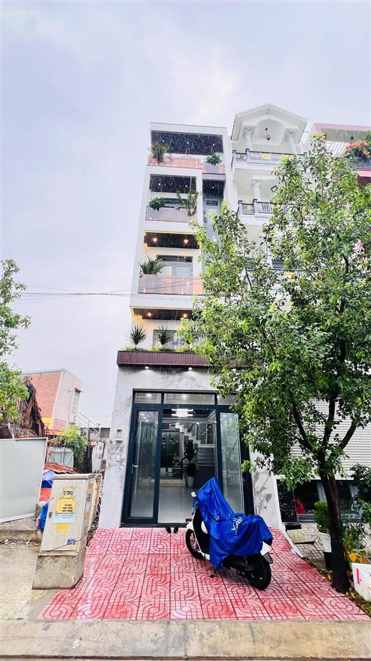 Nhà phố (4.2mx17m) 5 tầng xây mới 2025 khu vip hà huy giáp ngay cđ điện lực. khu phân lô hẻm 12m