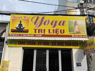 Chủ gấp bán nhà mặt tiền hiệp thành 17ngang 5m bề thếnhà c4 hệ số xây cao tầngthu nhập 15tr/th